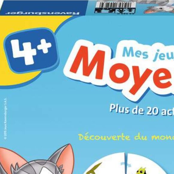 New Sealed Ravensburger Mes jeux de moyenne section (My Middle Section Games) - Picture 6 of 15